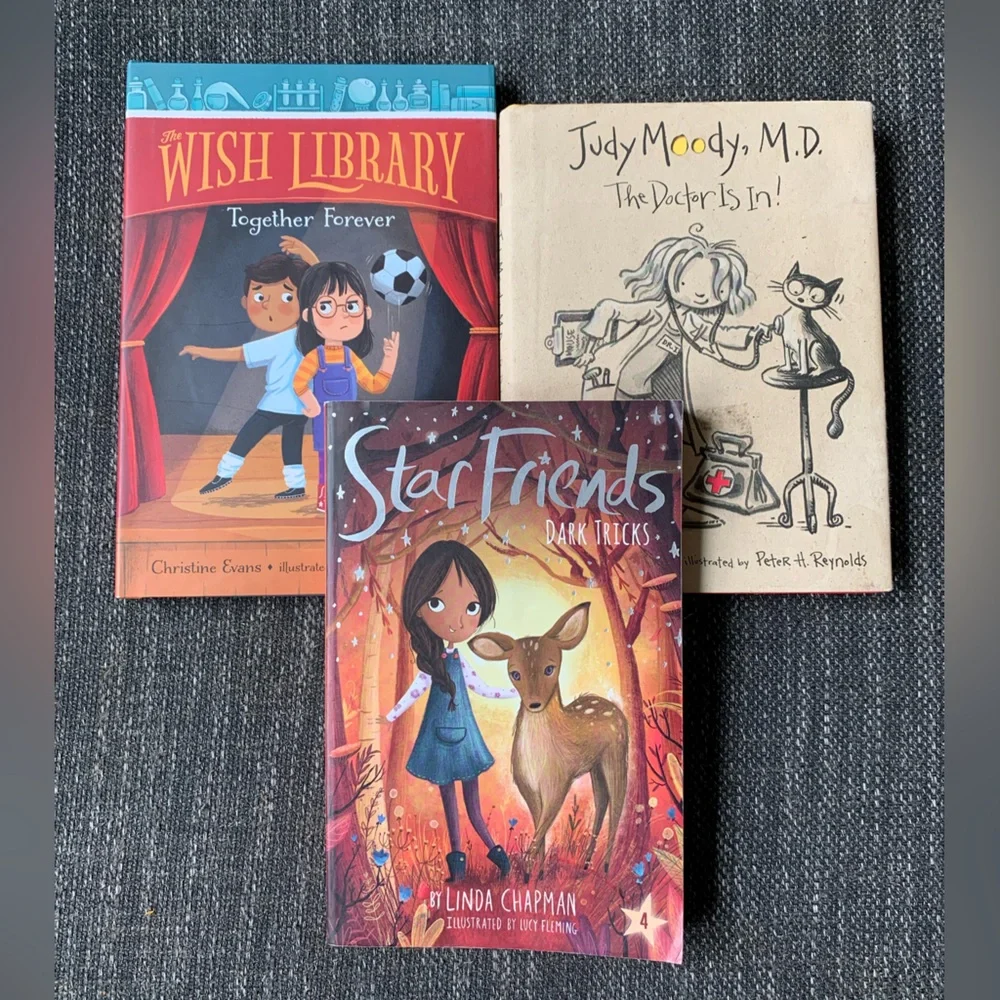 Set of 3 kids chapter books